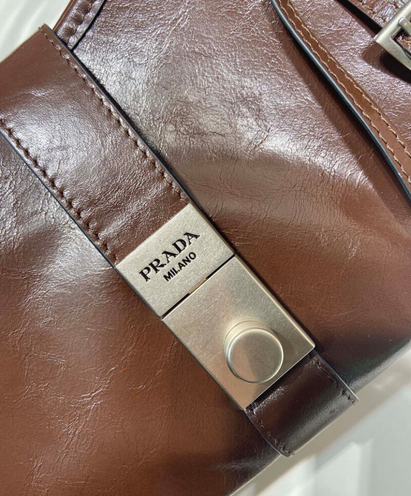 Prada Medium leather tote bag